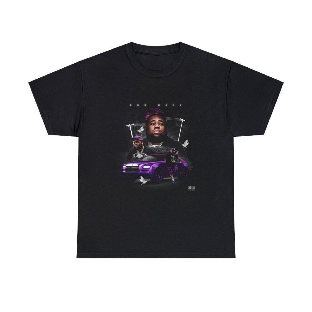 Rod Wave T-shirt Rap Hip-hop Retro 90S Music Artist Graphic Fan Gift Unisex Tee
